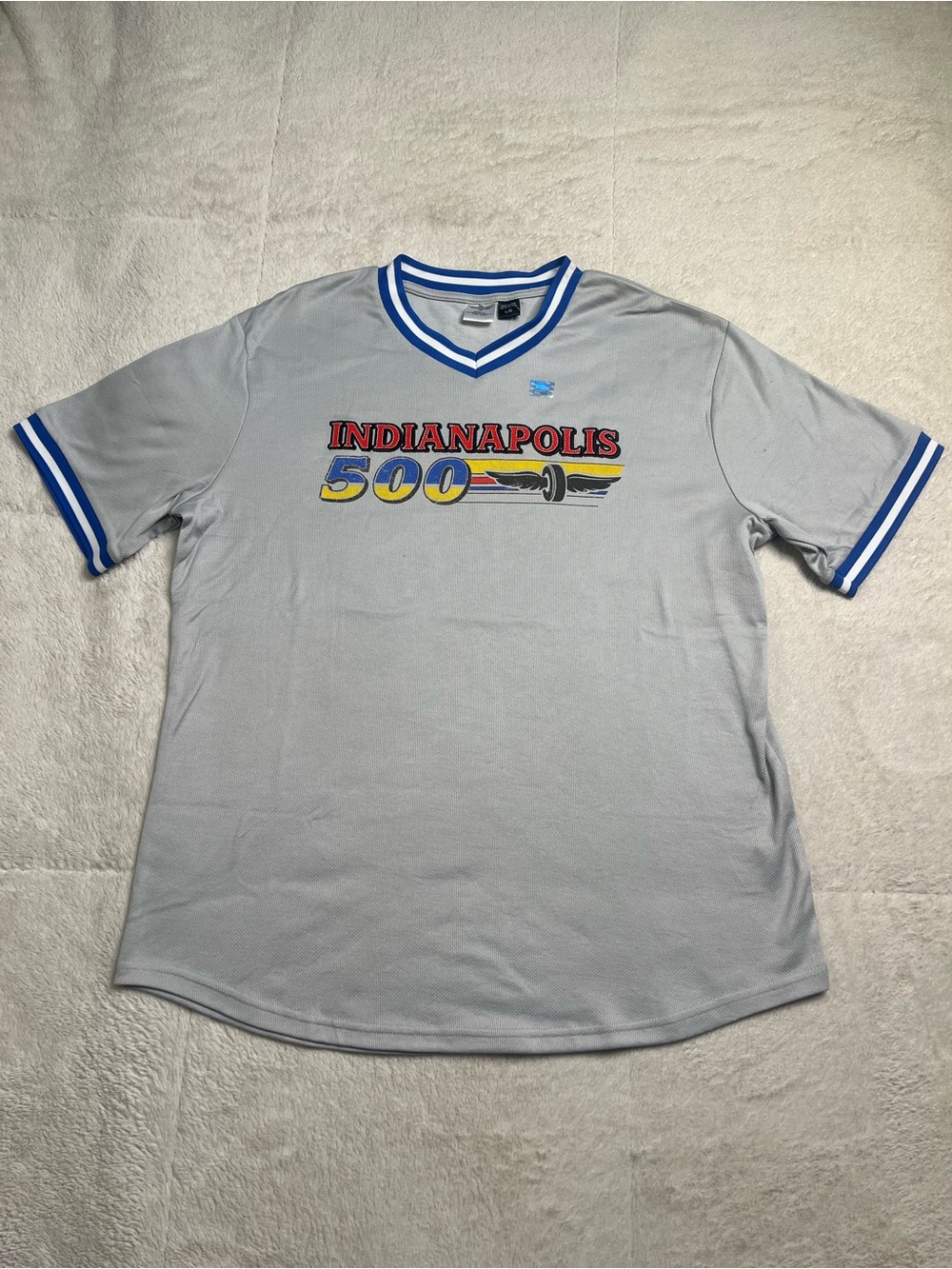 NWT New Indianapolis Indy Car 500 Race Jersey NASCAR Men’s Large L Vintage USA
